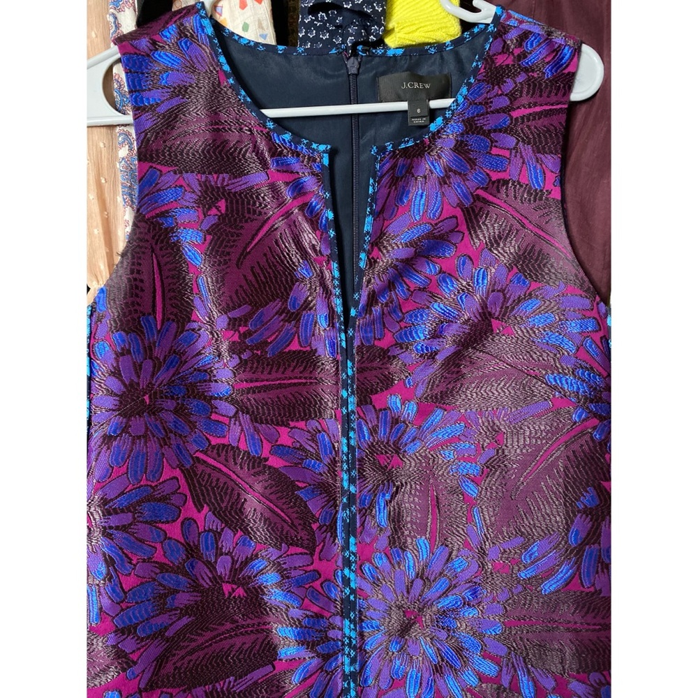 Stunning J Crew Jacquard Dress - Picture 4 of 5